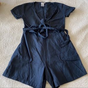 Free Label Bryant Romper Navy, size Small